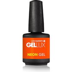 Salon System Gellux Gel Nail Polish Red Hot Crimson 15ml