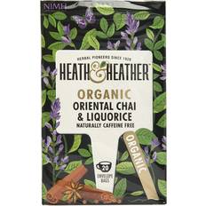 Heath & Heather Organic Oriental Chai & Liquorice 20pcs