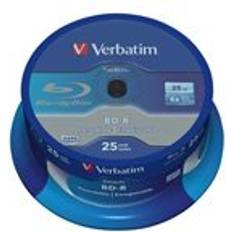 Verbatim BD-R 25GB 6x Spindle 25-Pack