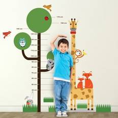 Height Charts Kid's Room Walplus Animal Measurement