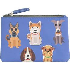 Credit Card Slots Coin Purses Mala Leather Dogs Pinky