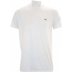 Lacoste Crew Neck Pima Cotton Jersey T-shirt - White