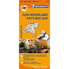 NEDERLAND ZUID / PAYS-BAS SUD 11532 CARTE ' REGIONAL ' MICHELIN KAART