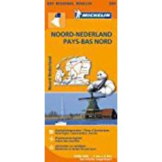 NEDERLAND NOORD / PAYS-BAS NORD 11531 CARTE ' REGIONAL ' MICHELIN KAART