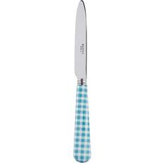 Blue Dessert Knives Sabre Gingham Dessert Knife 20cm