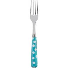 White Forks Sabre White Dots Table Fork 22cm