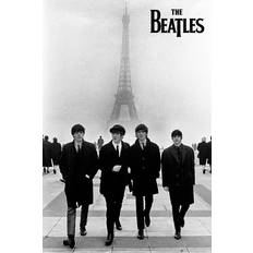 White Posters GB Eye The Beatles In Paris Maxi Poster 61x91.5cm