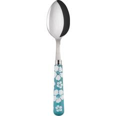 Silver Soup Spoons Sabre Hawaiian Flower Soup Spoon 22cm