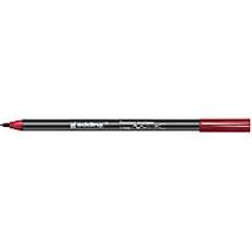 Red Glass & Porcelain Pens Edding 4200 Porcelain Brushpen 1-4mm Crimson Lake 046