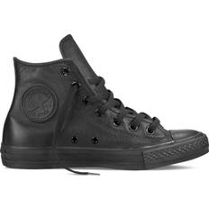 All star converse Converse Chuck Taylor All Star Leather - Black Mono