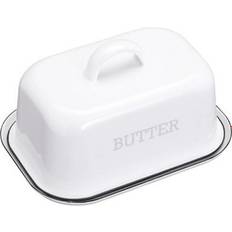 Square Butter Dishes KitchenCraft Living Nostalgia Butter Dish