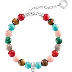 Thomas Sabo Charm Bracelet - Silver/Multicolour