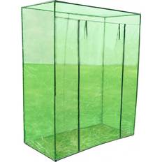 PVC Plastic Mini Greenhouses vidaXL L 40617 Stainless steel PVC Plastic