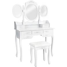 tectake Make-Up Dressing Table 90x40cm