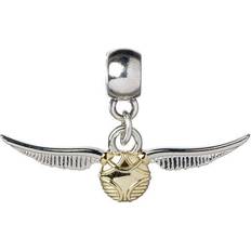 The Carat Shop Harry Potter Golden Snitch Slider Silver Plated Charm - 3.7cm (HP0004)