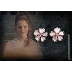 The Noble Collection Harry Potter: Hermione's Yule Ball Pin Earrings - Silver/Pink