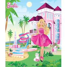 Walltastic Interior Decorating Walltastic Barbie Pink Palace 42971 12-pack