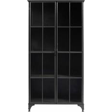 Irons Glass Cabinets Nordal Downtown Iron Glass Cabinet 97x184cm