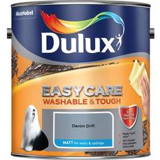 Dulux Ceiling Paints - Grey - Indoor Use Dulux Easycare Washable & Tough Matt Wall Paint, Ceiling Paint Grey 2.5L