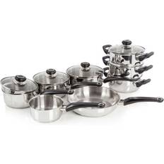 Morphy Richards Cookware Sets Morphy Richards Equip Cookware Set with lid 8 Parts