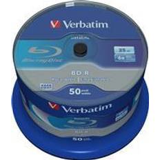 Verbatim BD-R 25GB 6x Spindle 50-Pack