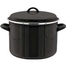 Cast Iron Hob Stockpots Judge Induction with lid 7.8 L