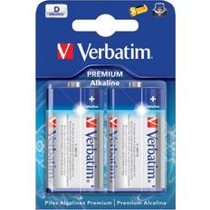 Verbatim D Alkaline 2-pack