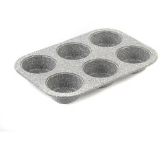 Salter Marble Collection Carbon Steel Muffin Tray 27x17.5 cm