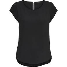 Only Women T-shirts & Tank Tops Only Loose Short Sleeved Top - Black