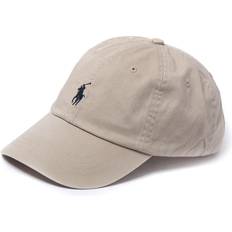 Polo Ralph Lauren Beige Accessories Polo Ralph Lauren Cotton Chino Baseball Cap - Nubuck