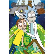 Posters EuroPosters Rick & Morty Ship Poster V33236 24x36"