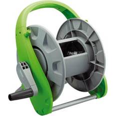 Green Watering Draper Garden Hose Reel Cart 50m