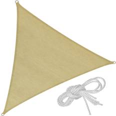 Plastic Awnings tectake Sun Shade Sail Triangular 500cm