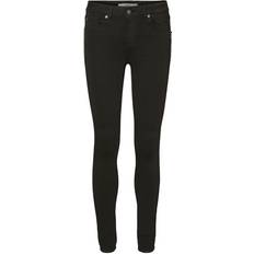 Vero Moda Lux Nw Skinny Fit Jeans - Black/Black