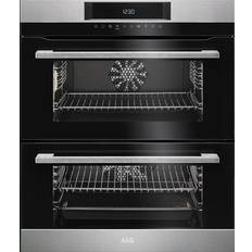 AEG Dual - Fan Assisted Ovens AEG DUK731110M Stainless Steel