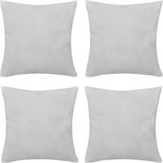 vidaXL 130902 4-Pack Cushion Cover White (50x50cm)