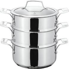 Stainless Steel Other Pots Stellar 3 Tier Multi with lid 16 cm