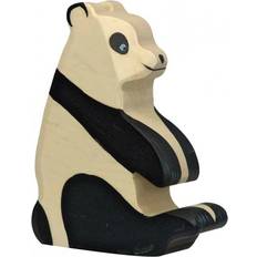 Goki Wooden Figures Goki Panda Bear Sitting 80191