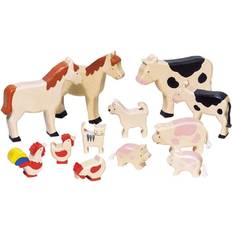 Wooden Figures Goki Farm Animals GK370