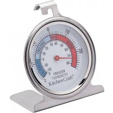 Stainless Steel Fridge & Freezer Thermometers KitchenCraft KCFRIDGETH Fridge & Freezer Thermometer