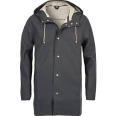 Cotton Rain Jackets & Rain Coats Stutterheim Stockholm Raincoat Unisex - Charcoal