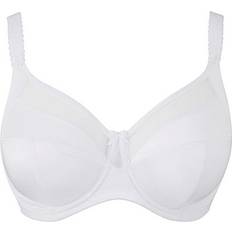 Goddess Keira Banded Bra - White