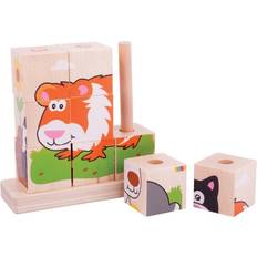 Bigjigs Stacking Blocks Pets