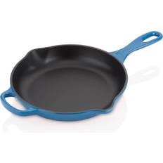 Le Creuset Cast Iron Sauteuse Le Creuset Marseille Blue Signature Cast Iron 23 cm