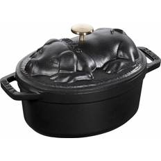 Staub Cocotte Pig with lid 1 L 17 cm