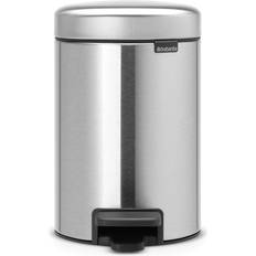 Silver Pedal Bins Brabantia NewIcon (113222)