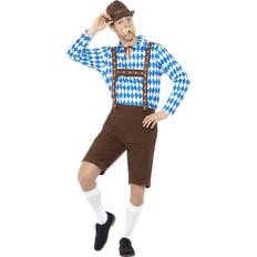 Around the World Fancy Dresses Smiffys Bavarian Beer Man Costume