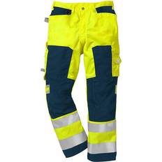 ID Card Pocket Work Pants Fristads Kansas 2026 PLU High Vis Trouser