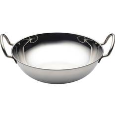 Stainless Steel Serving Dishes World of Flavour Indian Stainless Steel Serving Dish 26cm