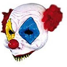 Blue Half Masks Ghoulish Productions Evil Clown Mask Adult